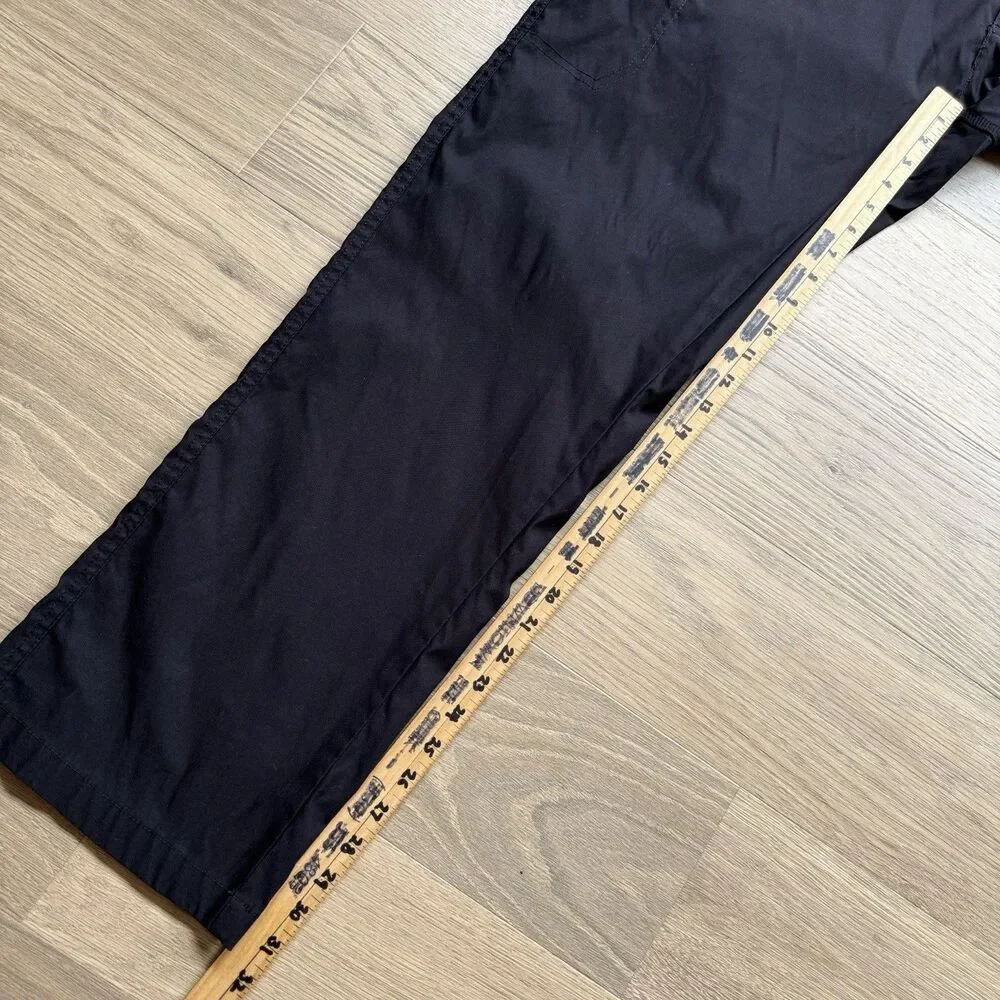 UB Tech Pants Men 40x32 Black Outdoor Hiking Quick Dry Nylon Camping Stretch